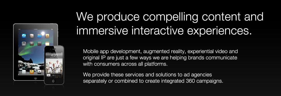 We provide highly-integrated advertising and marketing camapaigns...